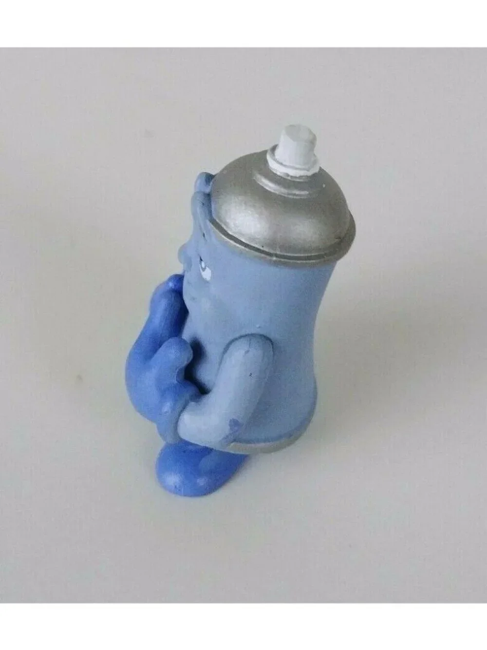 The CAN CREW Urban Spray Cans West Blue figurine collectible retired 1.5